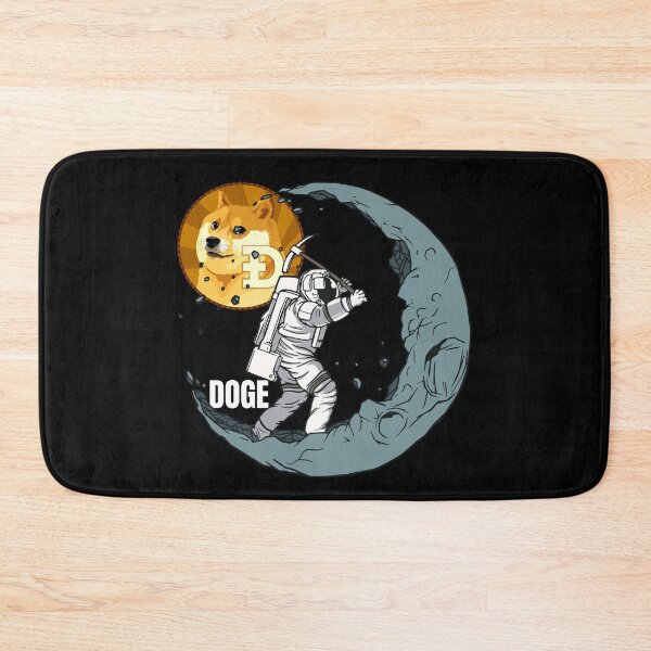 Item preview, Dogecoin DOGE Moon Man Mining Crypto Cryptocurrency  designed and sold by Bitcoin-Fashion.