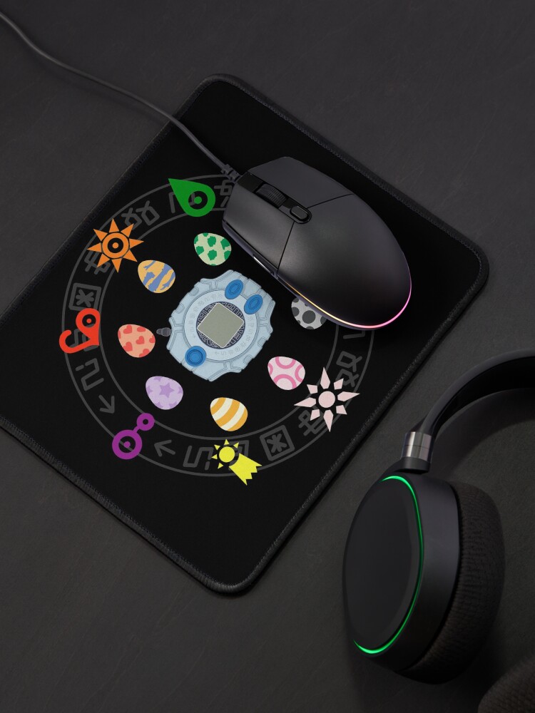 Alternate view of digidestined Mouse Pad