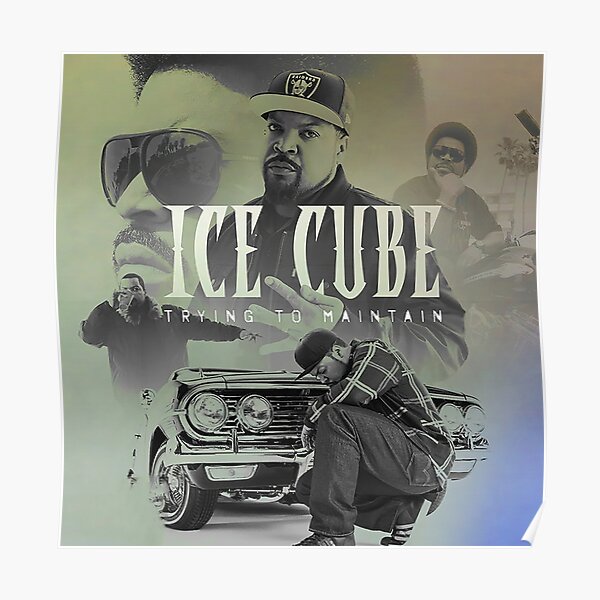 レア！APPLEBUM ポスターA1サイズ　ice cube アイスキューブ ICE CUBE APPLEBUM / 