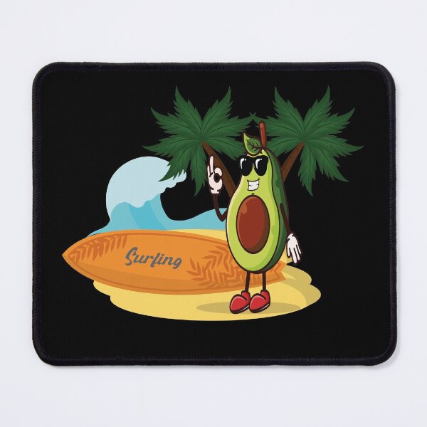 Item preview, Avocado surfing designed and sold by Docartdesign.