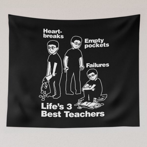 Item preview, The Best 3 Life lessons Teachers Heart-Breaks Empty pockets Failures designed and sold by elhefe.