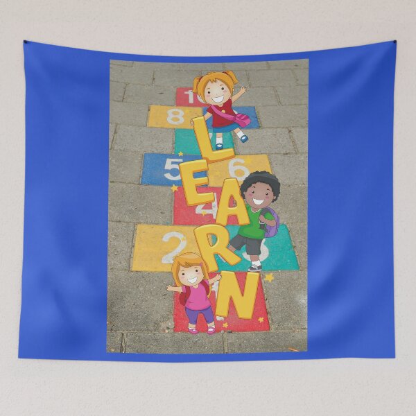 Item preview, Learning Hopscotch designed and sold by Palm-Pineapple.