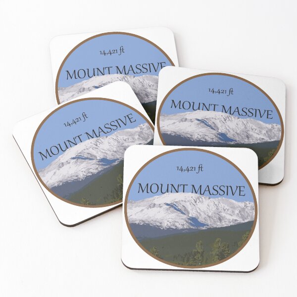 Item preview, Mount Massive Illustration designed and sold by scrossdesigns.