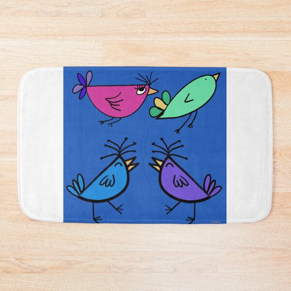 Item preview, Simple Colorful Birds designed and sold by Lilmonsto.
