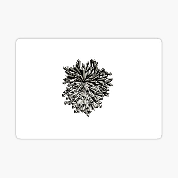 Crystals Sticker