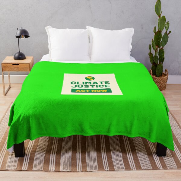 Item preview, climate justice act now designed and sold by ChrisCrete.