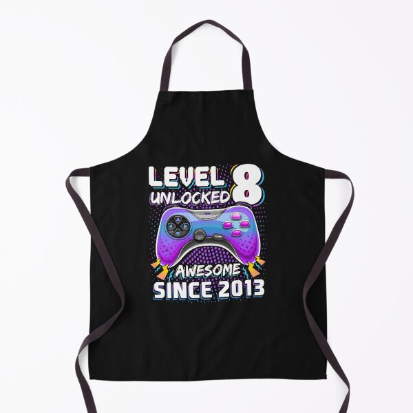 Item preview, Level 8 Unlocked Awesome 2013 Video Game 8th Birthday designed and sold by SeleneFrances.