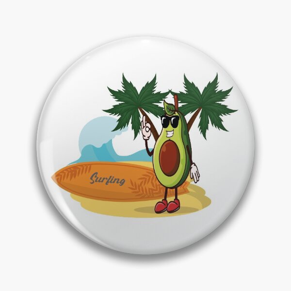 Item preview, Avocado surfing designed and sold by Docartdesign.