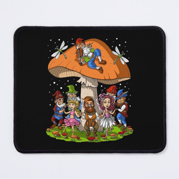 Item preview, Cottagecore Mushroom Gnomes designed and sold by underheaven.