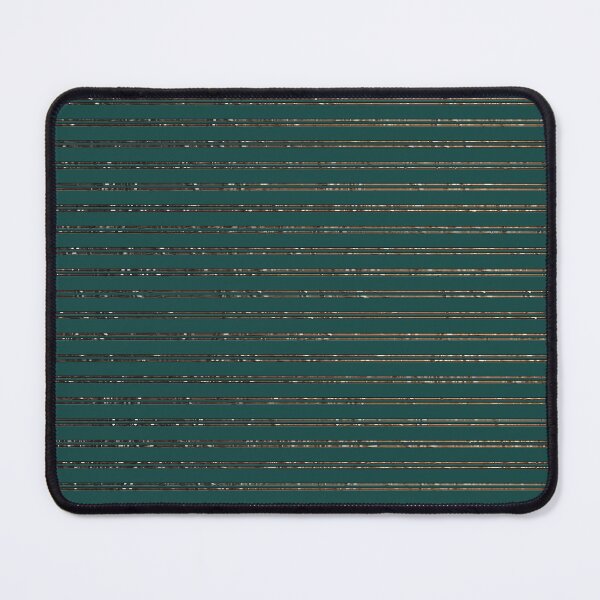 Item preview, Striped - abstract vintage glitter lines in gold dark green designed and sold by Xarah.