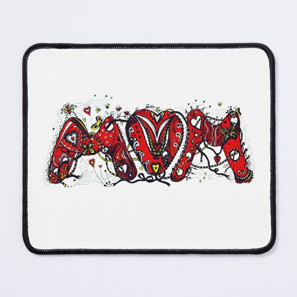 Item preview, Mum Coloured Aussie Tangle Transparent Background designed and sold by Heatherian.