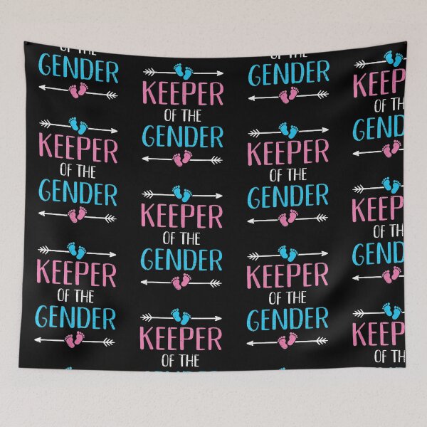 Item preview, Keeper of the gender reveal baby announcement party supplies designed and sold by georgebuckart.