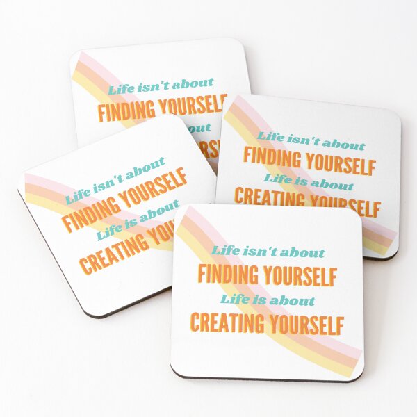 Item preview, Life Isn't About Finding Yourself, Life is About Creating Yourself designed and sold by thekulturetribe.