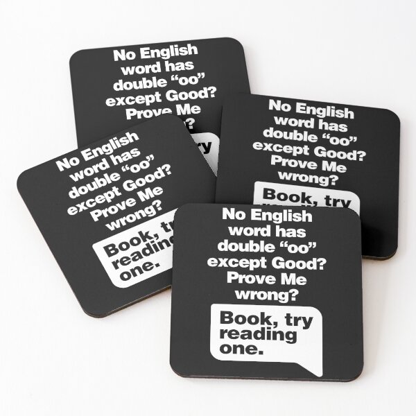 Item preview, No English word has double oo except Good - Prove me wrong designed and sold by elhefe.