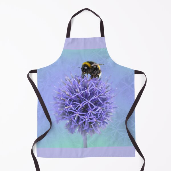 Item preview, Bee on a Globe Thistle  designed and sold by Alisonchambers2.