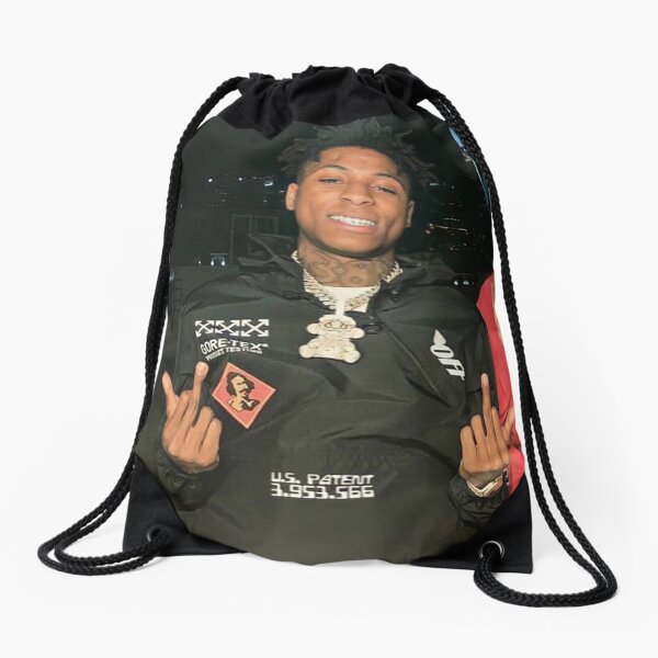 Nba Youngboy Drawstring Bags Redbubble