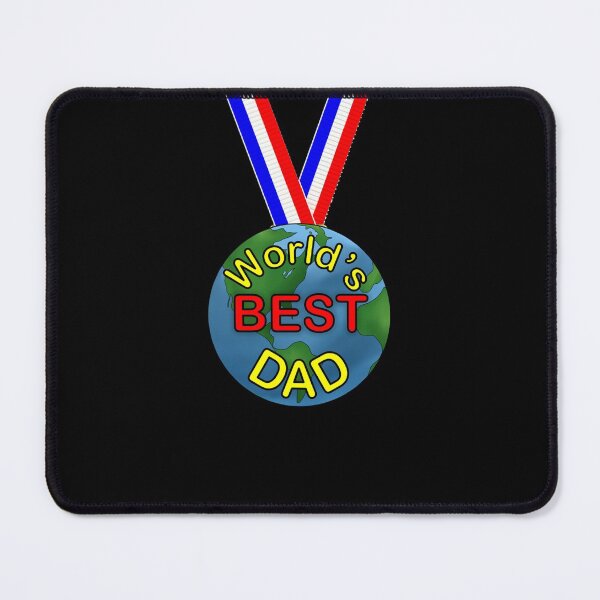 Item preview, Best Dad Colorful Medal designed and sold by SuperDragon.