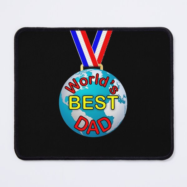Item preview, Best Dad Blue Medal designed and sold by SuperDragon.