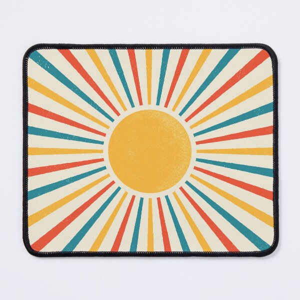 Item preview, Colorful Retro Sunburst designed and sold by D-Spot Shop.