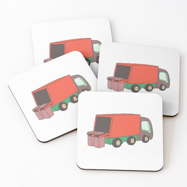 Item preview, Garbage Truck designed and sold by KittyPolka.