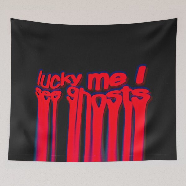 Item preview, Lucky me I see ghosts  designed and sold by stickerlocker.