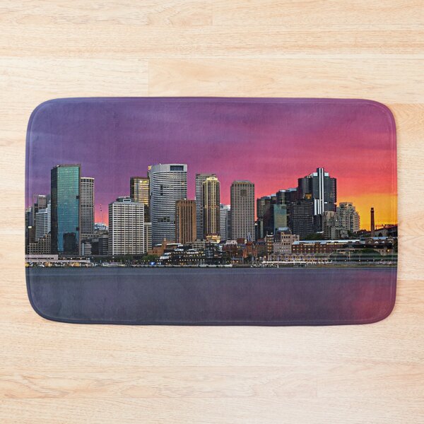 Artikelvorschau, Sydney Skyline Downtown Waterfront Sonnenuntergang entworfen und verkauft von Piper-Deals.