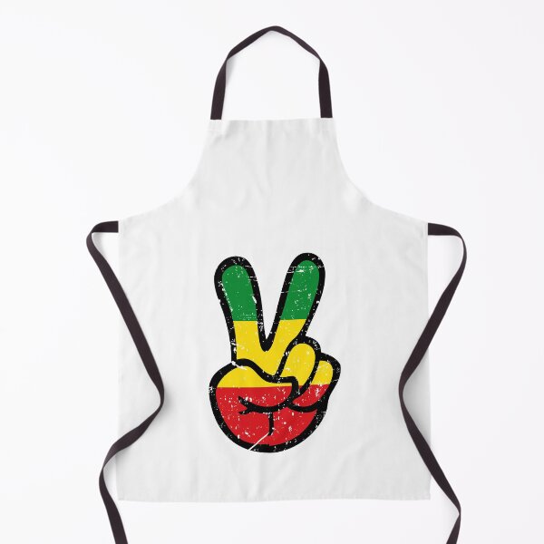 Item preview, Peace Sign Vintage Ethiopia Flag designed and sold by designandclouds.