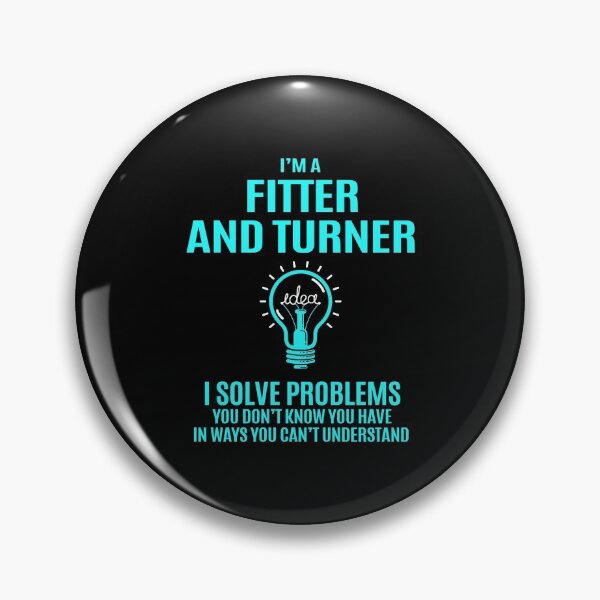 Item preview, Fitter And Turner T Shirt - Fitter And Turner I Solve Problems Gift Item Tee designed and sold by germantere.
