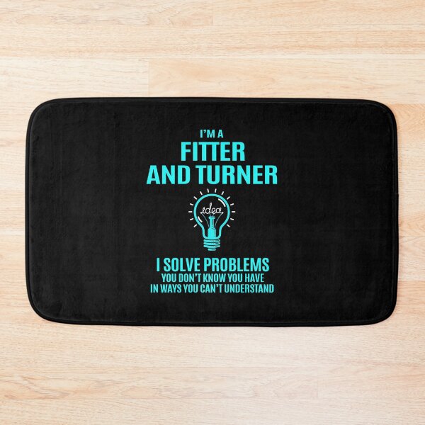 Item preview, Fitter And Turner T Shirt - Fitter And Turner I Solve Problems Gift Item Tee designed and sold by germantere.