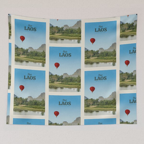 Item preview, Visit Laos  designed and sold by Mercury Club.