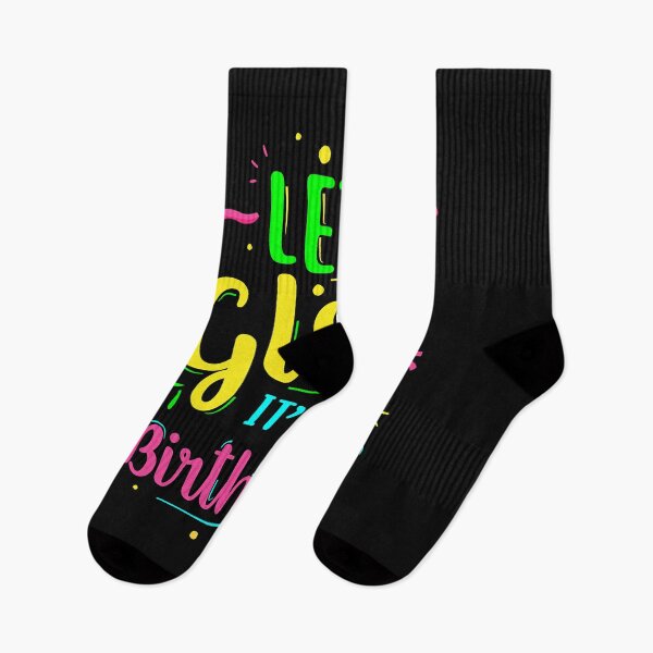 Item preview, Let's Glow Party It's My Birthday Gift designed and sold by ZacharyMarcus.