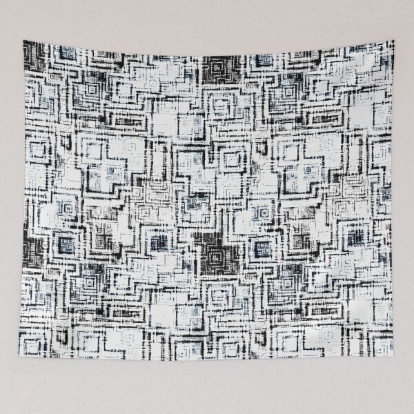 Item preview, Black and White Squares designed and sold by Sybille-Yates.