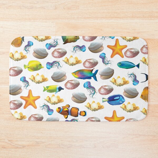 Item preview, cute ocean character patterns designed and sold by Special-Ninja.