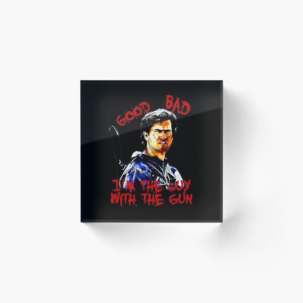 ash Williams Acrylic Block
