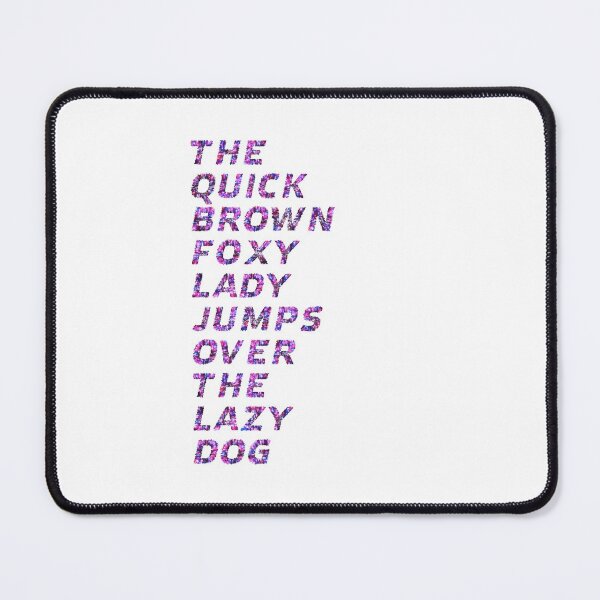 Item preview, The quick brown foxy Lady - Pixelo designed and sold by Art-Frankenberg.