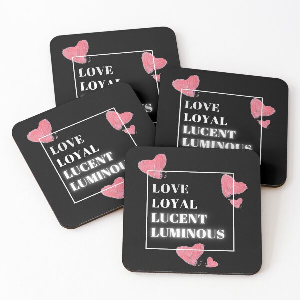 Item preview, Love Loyal Lucent Luminous designed and sold by PuTaTeeShop.