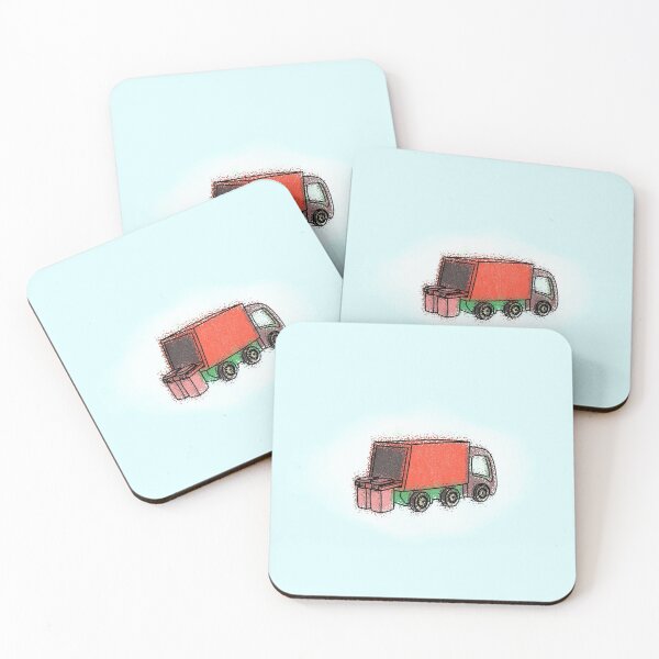 Item preview, Garbage Truck designed and sold by KittyPolka.