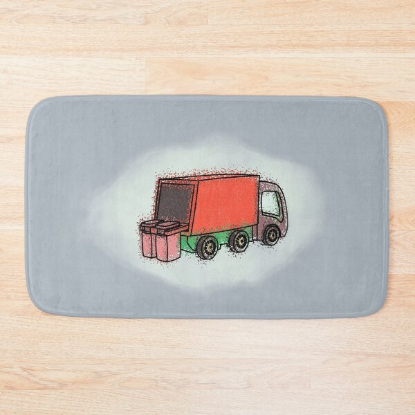 Item preview, Garbage Truck designed and sold by KittyPolka.