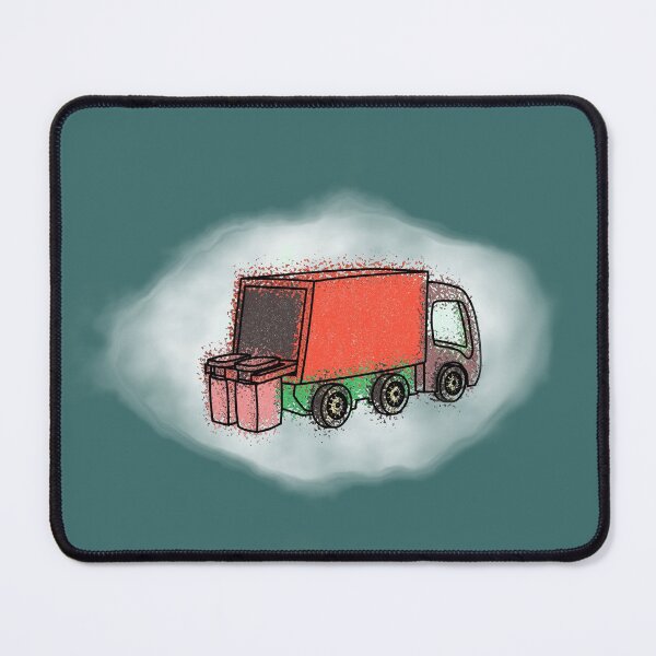 Item preview, Garbage Truck designed and sold by KittyPolka.