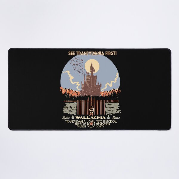 See Castlevania First! Castlevania Game Alucard hunter Belmont is played in the background of the symphony music of the night Retro Desk Mat