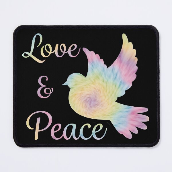 Item preview, Tie Dye Peace And Love Dove designed and sold by geminivibe.