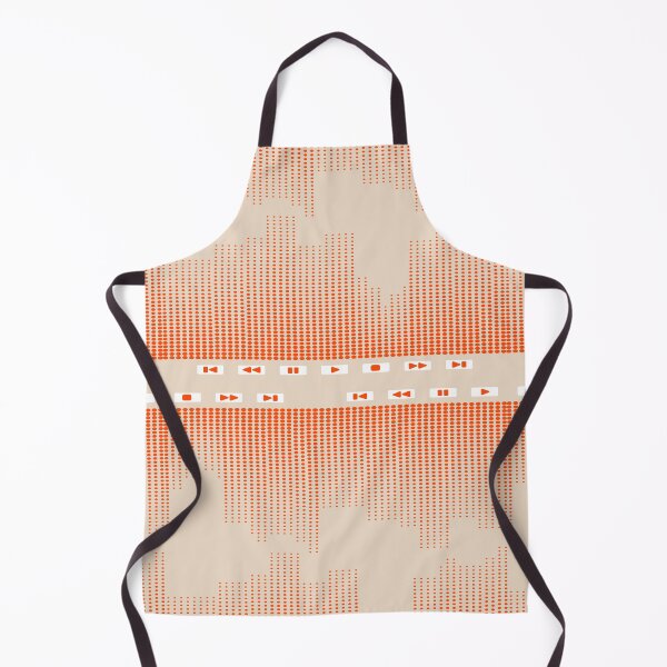 Item preview, Music Waves - Neutral Orange designed and sold by SilverPegasus.