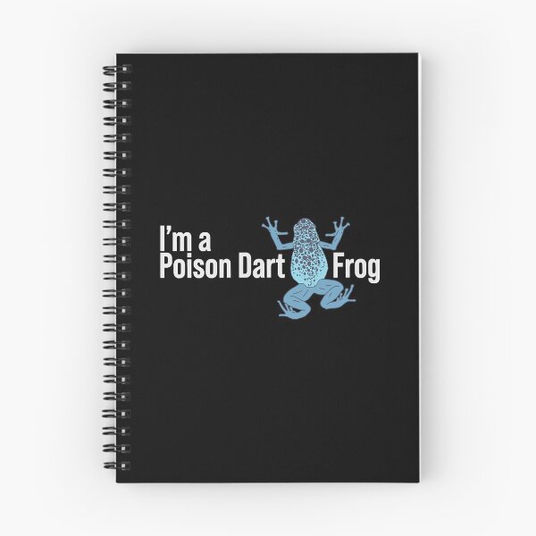 Item preview, Im a Poison Dart Frog - Blue Exotic Animal - Rain Forest  designed and sold by HaluskaAhria.