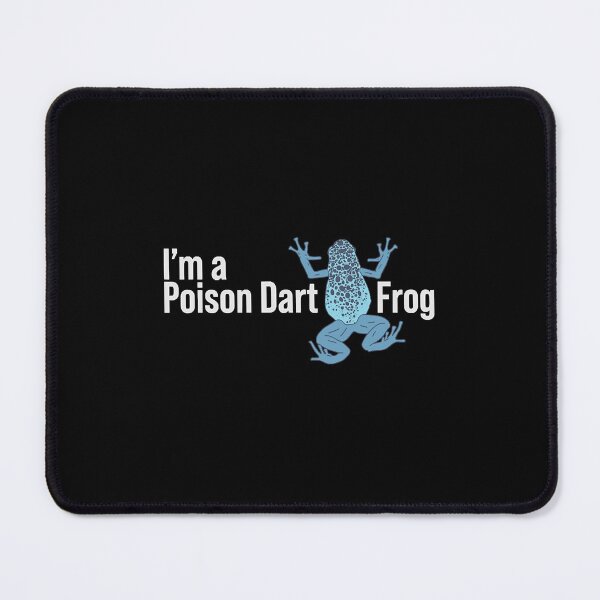 Item preview, Im a Poison Dart Frog - Blue Exotic Animal - Rain Forest designed and sold by HaluskaAhria.