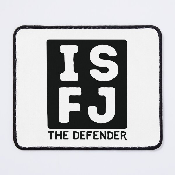 Artikelvorschau, ISFJ - Schwarzdruck entworfen und verkauft von teeworthy.