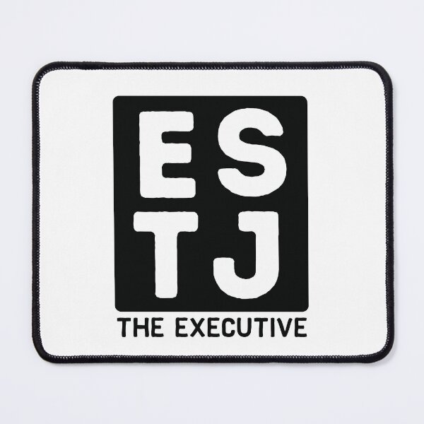 Item preview, ESTJ - Black Print designed and sold by teeworthy.