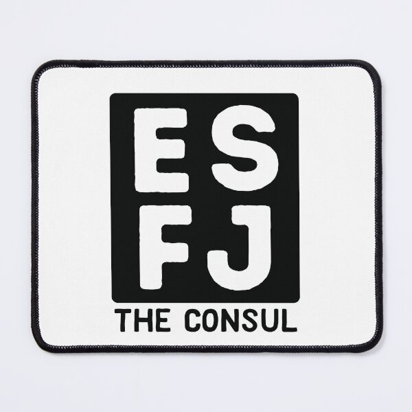 Item preview, ESFJ - Black Print designed and sold by teeworthy.