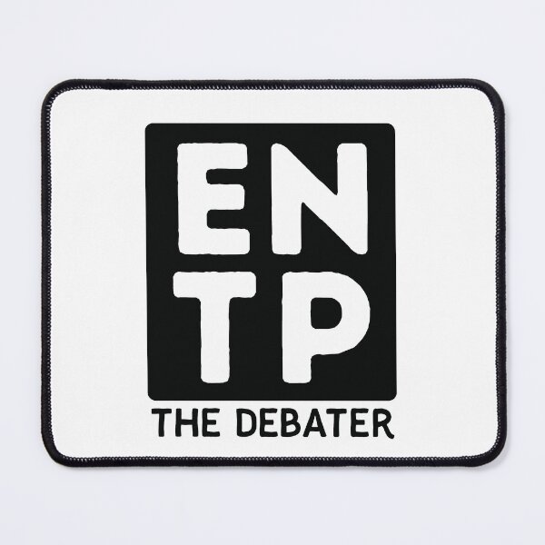 Item preview, ENTP - Black Print designed and sold by teeworthy.