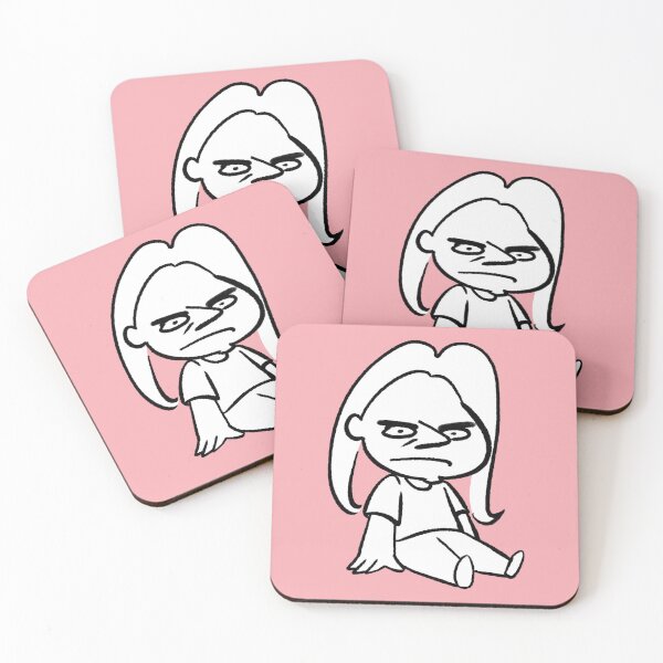 Item preview, Seated & Grumpy designed and sold by Kate Sheridan.