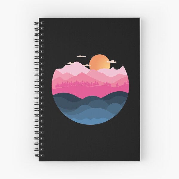 Item preview, Sunset Mountains Scenic Landscape | Surrealism | Travel designed and sold by DrawingBoard.